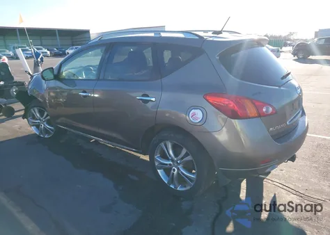 2009 Nissan Murano Le from USA, damaged, VIN JN8AZ18W89W130616